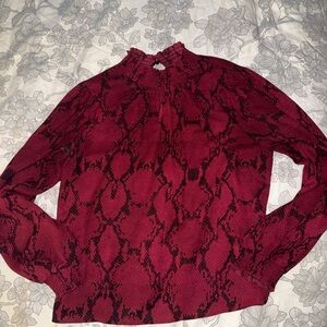 Banana Republic Red Blouse